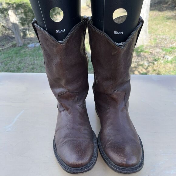 Frye Men’s Sz 7.5 D Brown Western Leather Boots
